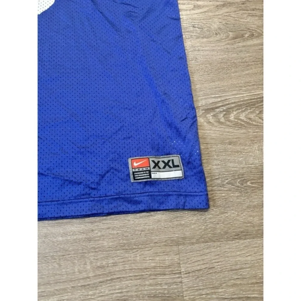 Vintage Nike Kerry Collins #5‎ New York Giants Jersey Men's XXL Blue NFL Team